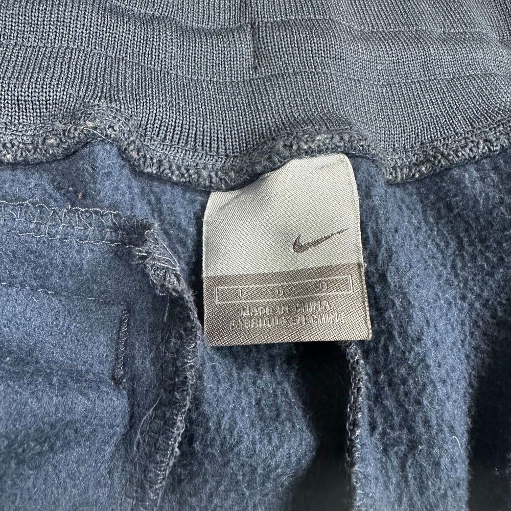 Nike Mens Large Blue Track Gym Pants Elastic Waist Drawstring Sweatpants Running - Picture 6 of 7